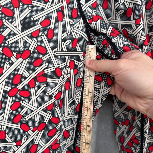 Burton Womens DryRide Base Layer Pant Legging Size S Red Black Matchstick Snow - Picture 11 of 12